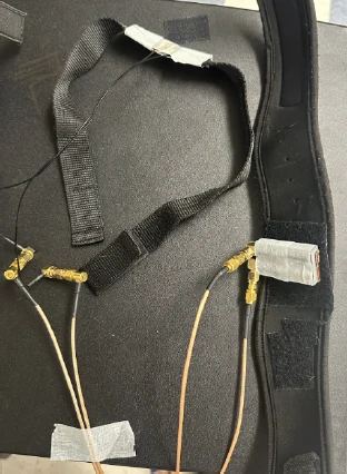 Comparison of two throat sensor configurations evaluated during pre-study optimization.